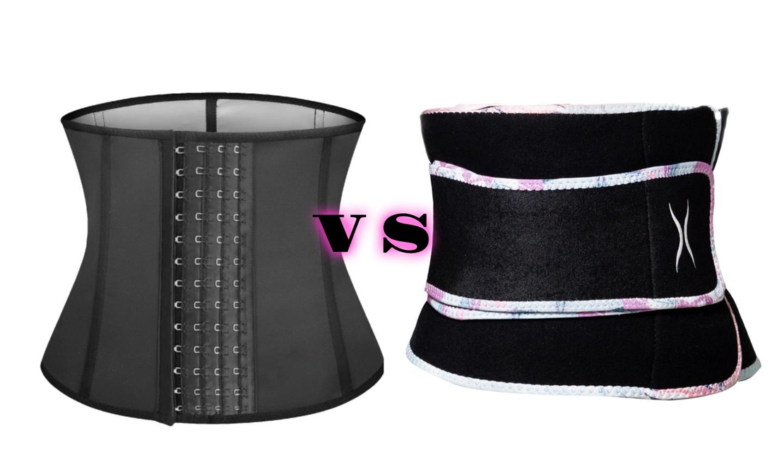 Waist trainer vs waist trimmer comparison for belly fat and workouts