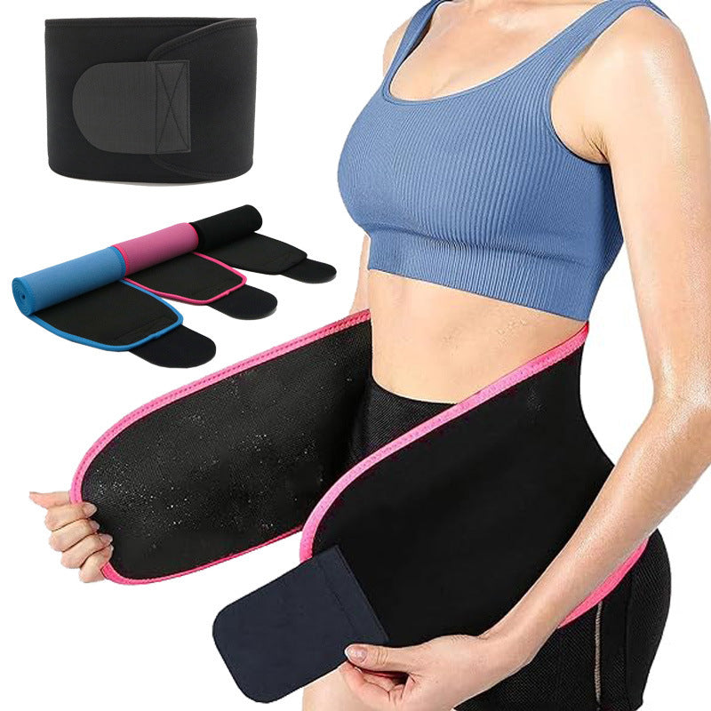 Neoprene Waist Trainer & Lumbar Support Belt | Sweat & Back Pain Relief
