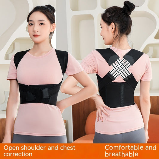 Posture Corrector for Women & Men | Invisible Back Brace & Spine Support